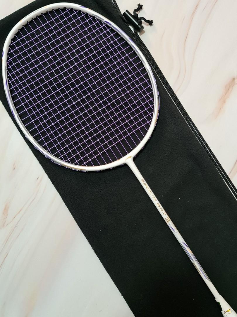 LiNing Superlite Max 9 Badminton Racket Victor Li Ning Yonex Mizuno ...