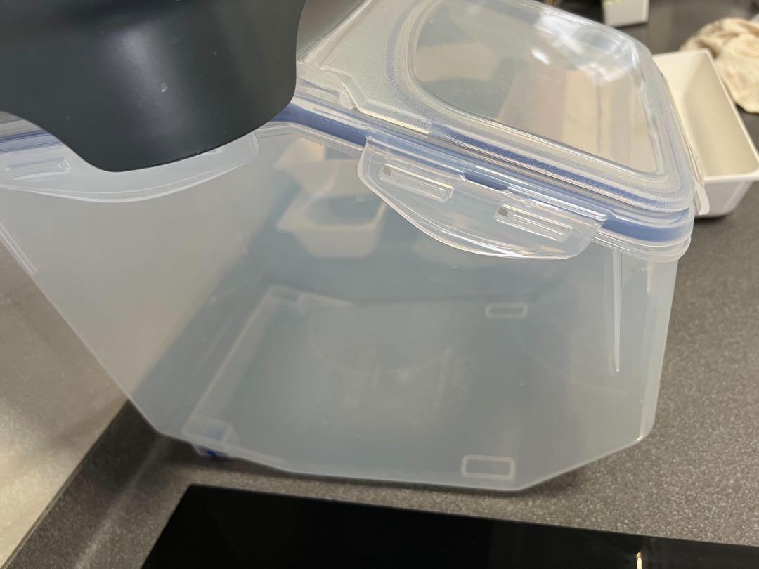 Lock and lock rice storage box, Furniture & Home Living, Kitchenware