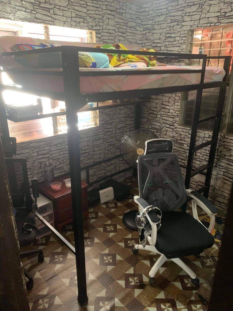 LOFT BED FRAME, Furniture & Home Living, Furniture, Bed Frames