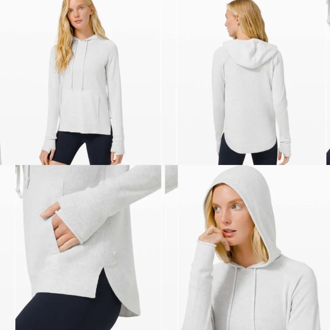 sit in lotus hoodie sweater