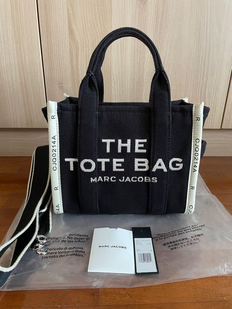 MARC JACOBS The Jacquard Mini Tote Bag - Black