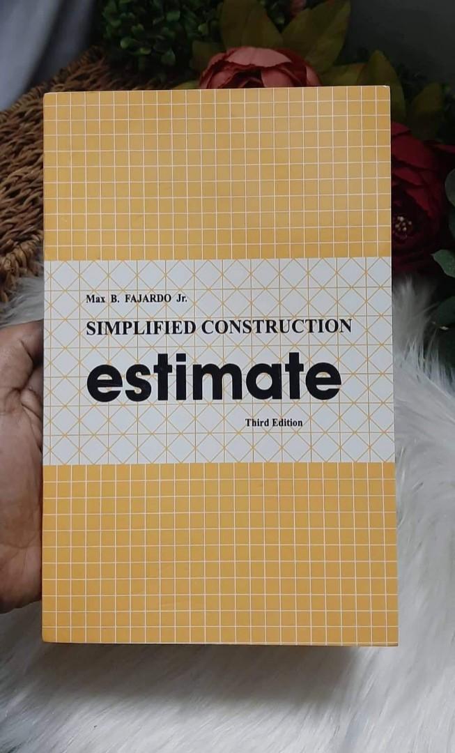 Max B. FAJARDO Jr. SIMPLIFIED CONSTRUCTION estimate Third Edition