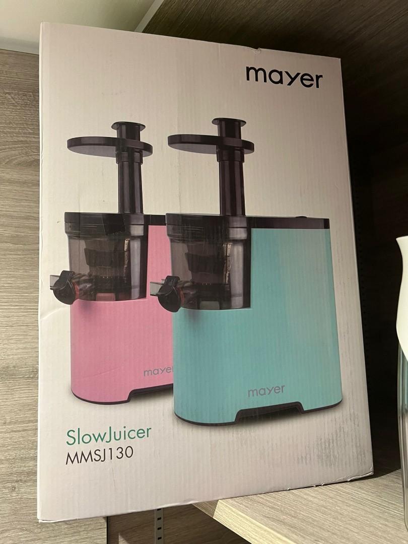 Mayer slow juicer white color, TV & Home Appliances, Kitchen Appliances