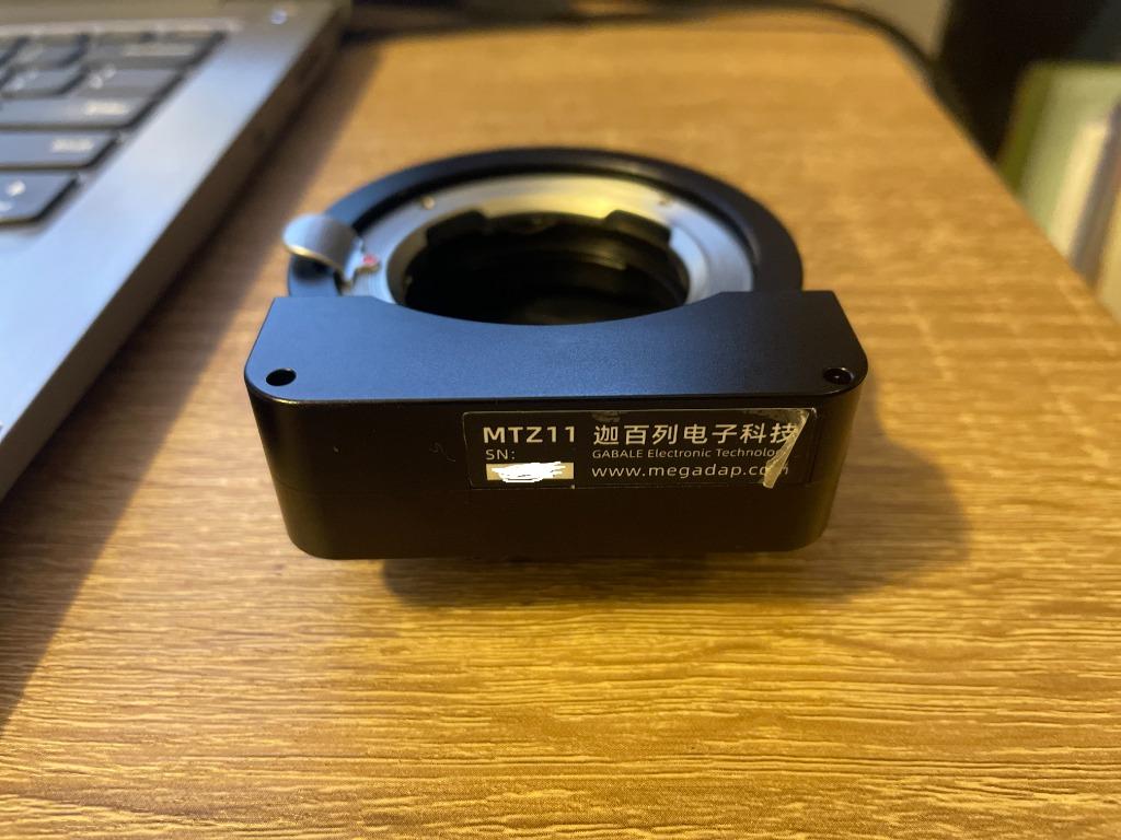 Megadap MTZ11 (Leica to Nikon Z Mount) Autofocus adapter, 攝影器材