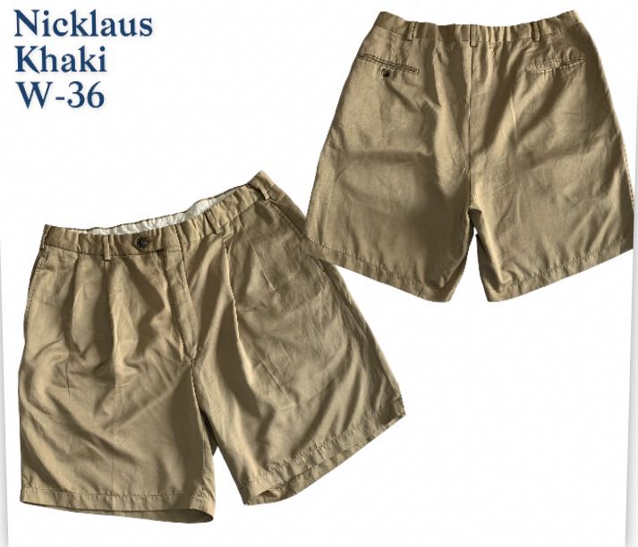 Men's khaki shorts/w36/Branded/Formal 