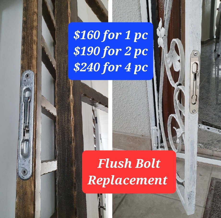 HDB metal gate ledge (bottom) spoilt (side gate) Page 10