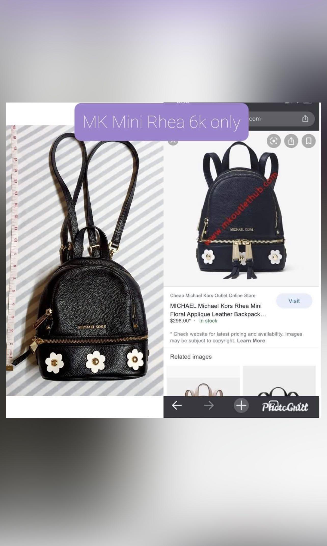 MICHAEL KORS MINI BACKPACK, Women's Fashion, Bags & Wallets, Backpacks on  Carousell