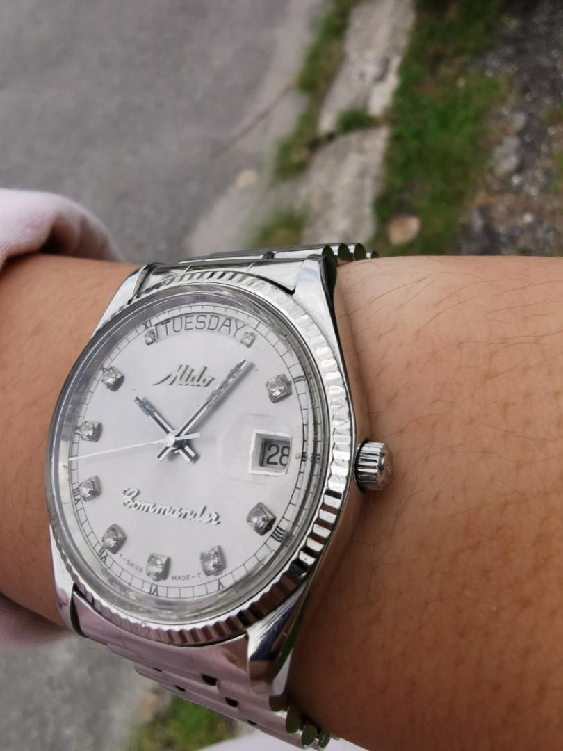 Mido president watch commander series 8299 swiss watch Men s