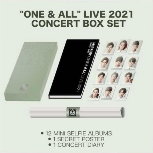 放mirror concert box set 2021 (已絕版), 其他, 其他 on Carousell