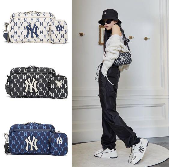 Monogram Mini Cross Bag NY Yankees Black