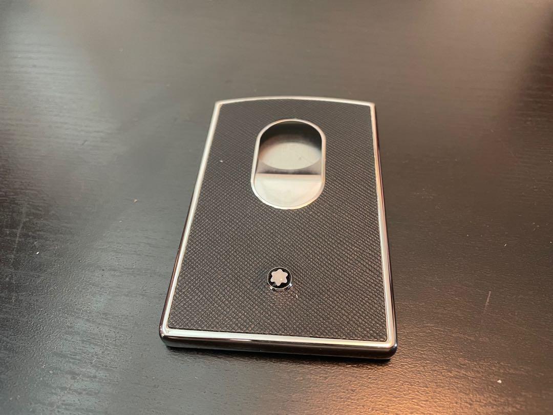 Montblanc sartorial hard top shell business card holder