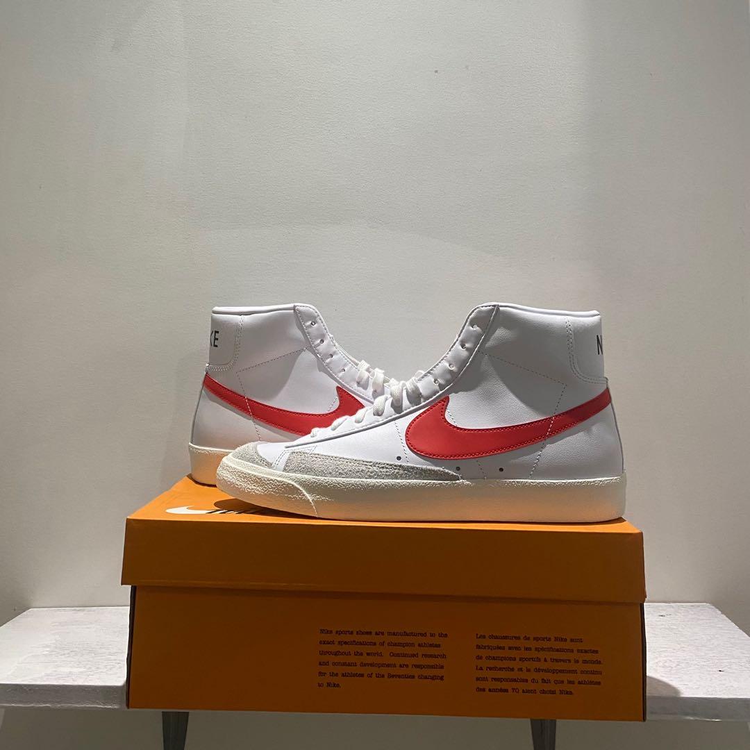 Nike Blazer Mid 77 Mismatch Swoosh Men S Fashion Footwear Sneakers On Carousell