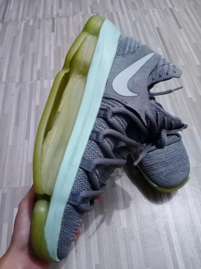 Nike KD 10 Cool Grey Igloo Men s Fashion Footwear Sneakers on