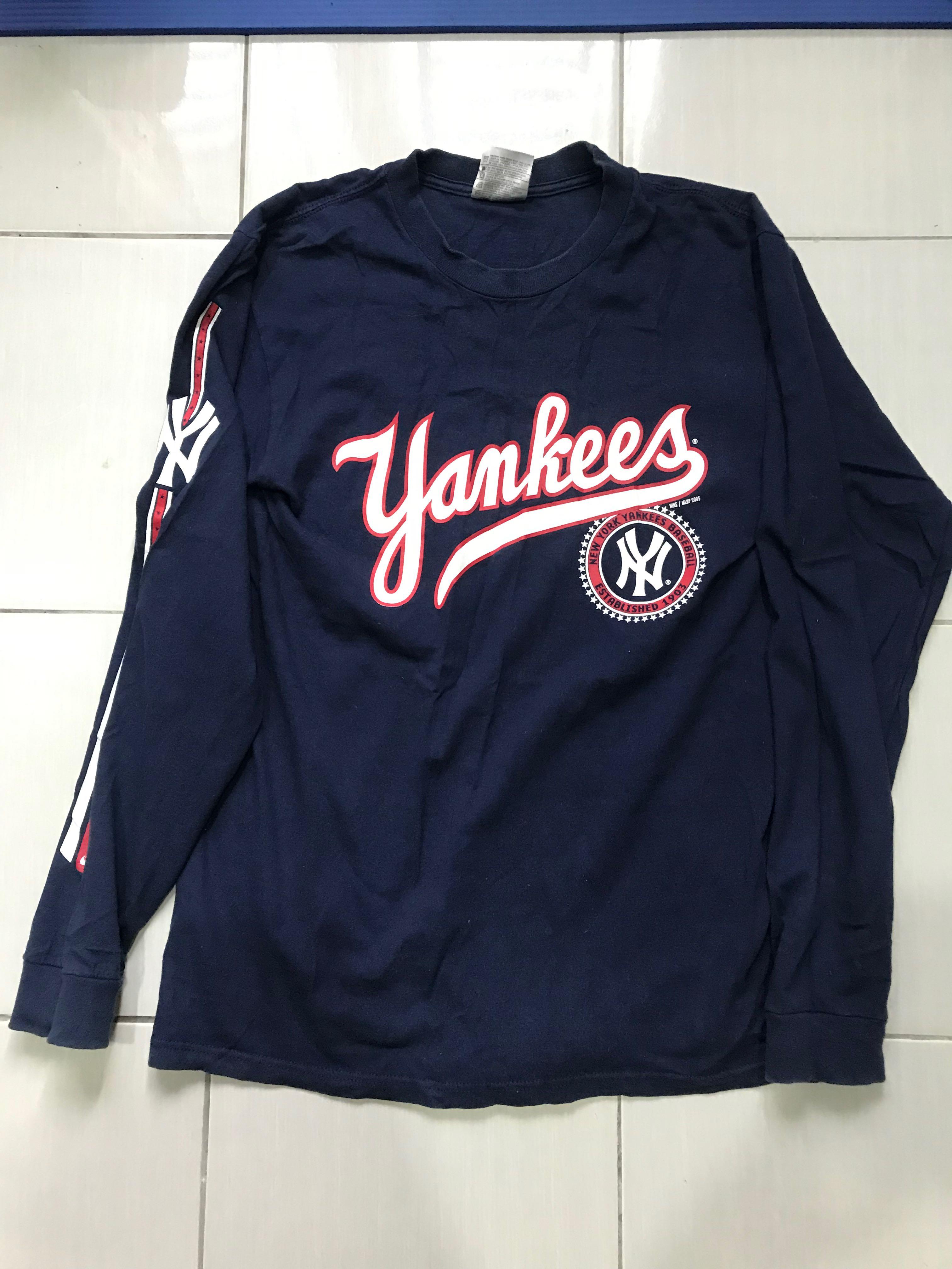 Nike yankees long sleeve shirt best sale