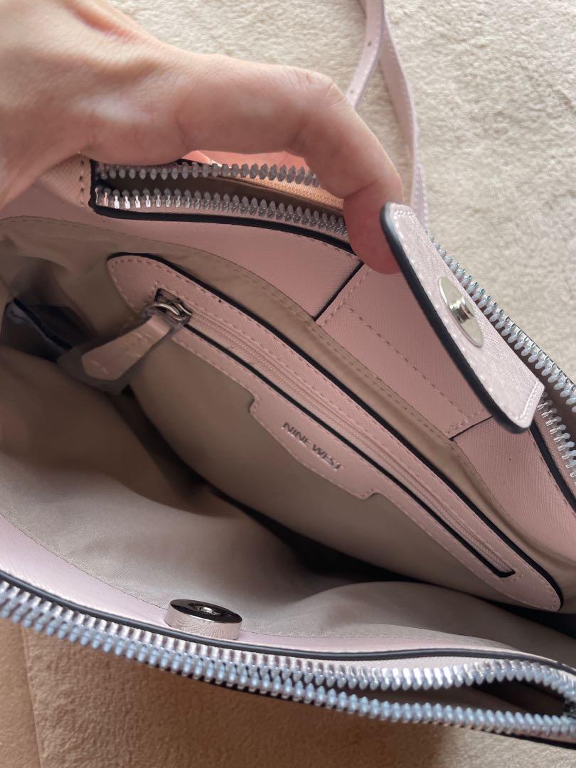 Nine west best sale light pink purse