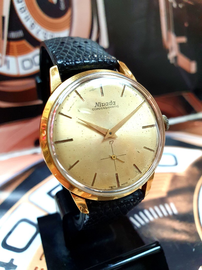 Nivada gold sales watch price