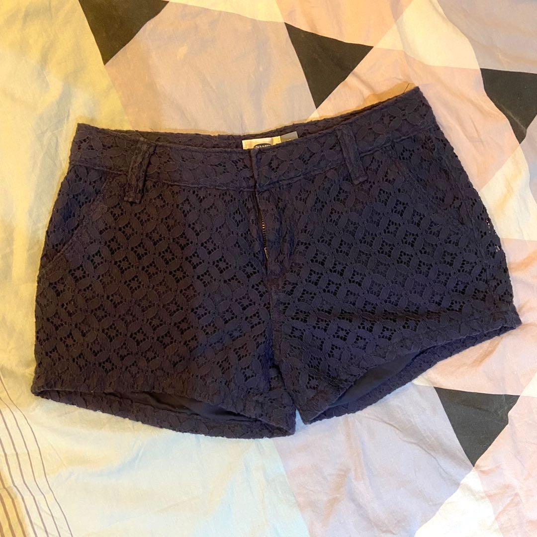 Old Navy navy lace shorts, Women's 