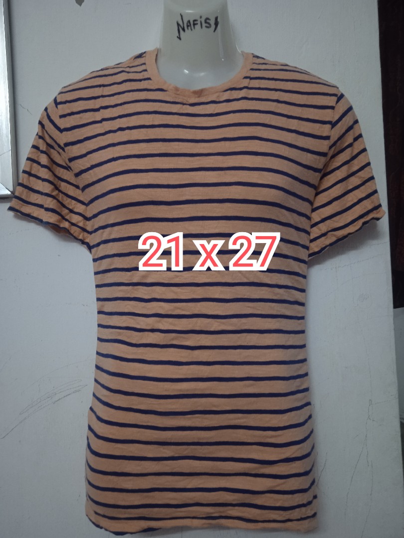 OLD NAVY STRIPES SHIRT, Men's Fashion 