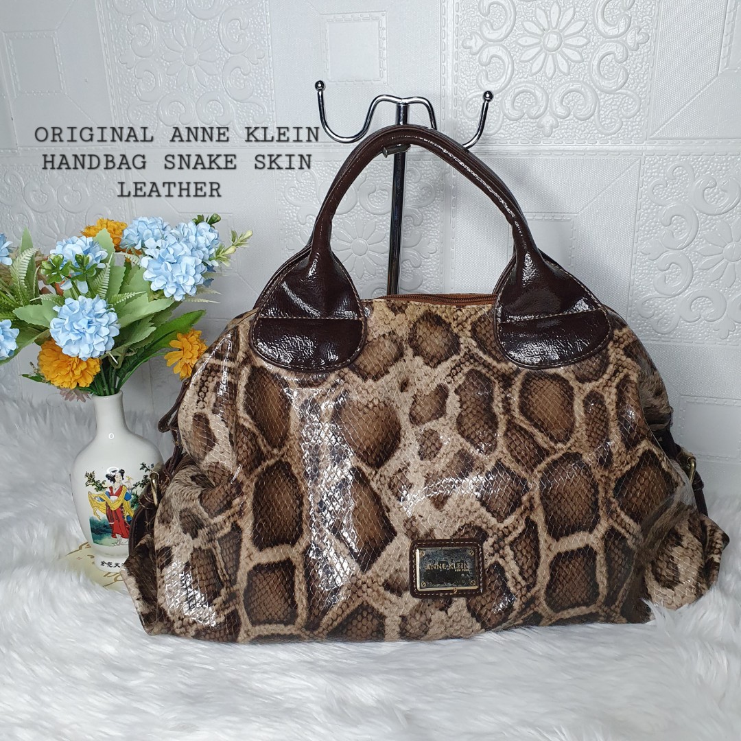 Anne klein cait snake top