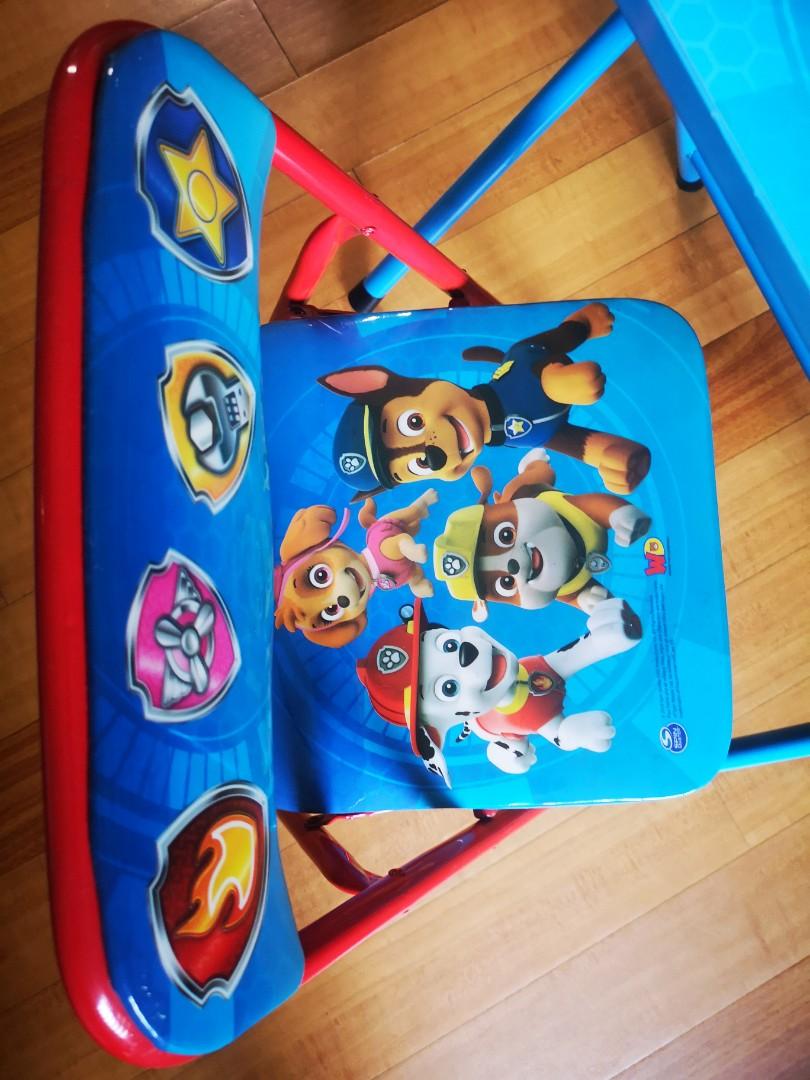 Paw patrol hot sale kids table