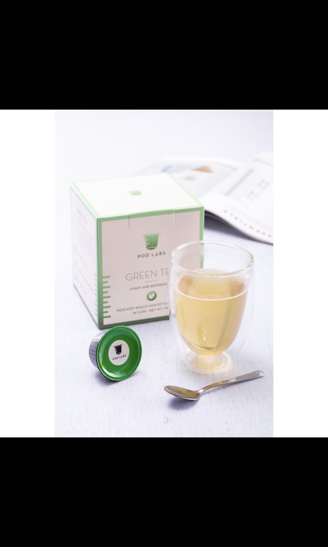 Pod Labs Dolce Gusto Green Tea 16 Dolce Gusto Compatible Capsules