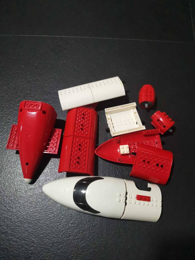 Lego airplane parts top