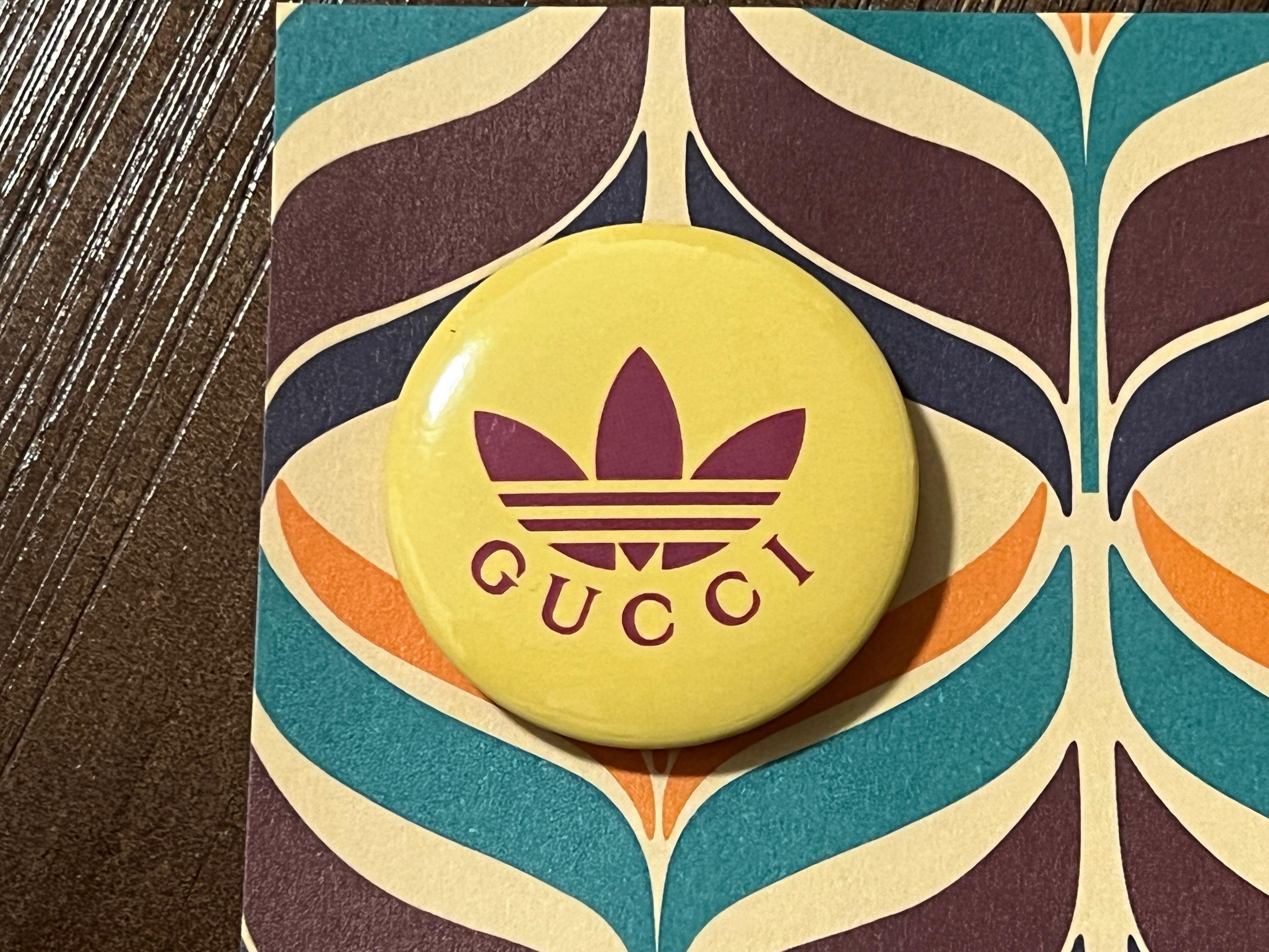 Rare Gucci x Adidas Pin Limited Edition Luxury Accessories