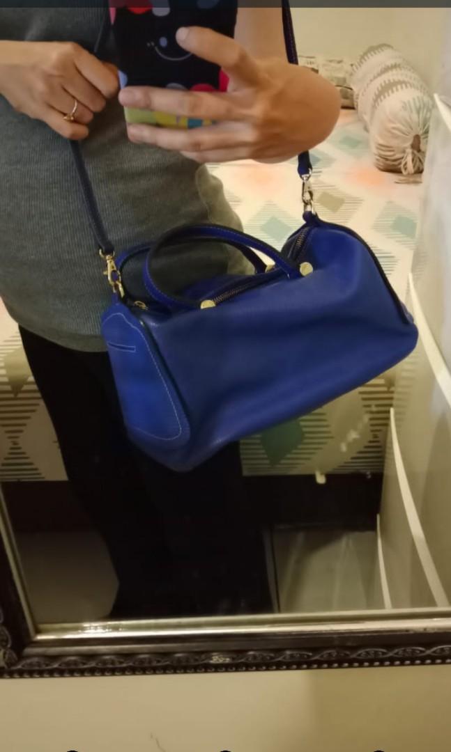 Rare Furla bowling bag Barang Mewah Tas Dompet di Carousell