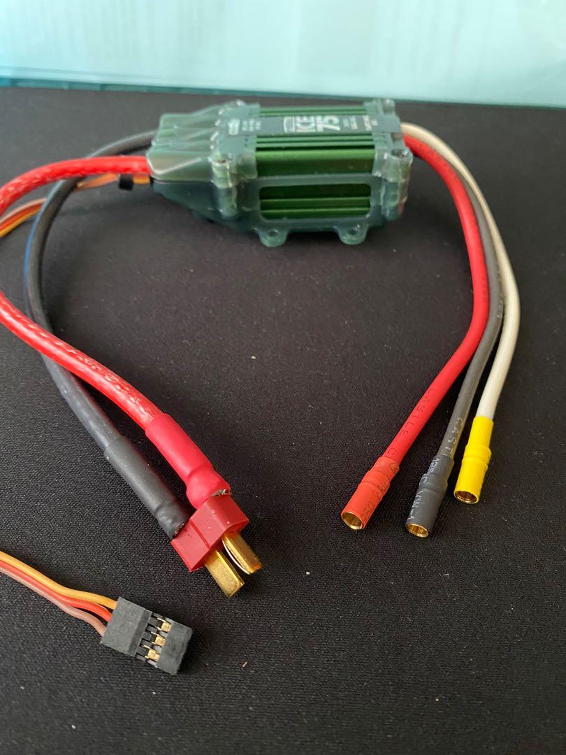 RC plane battery Phoenix ICE 75 34V 75A 8s LiPo brushless speed