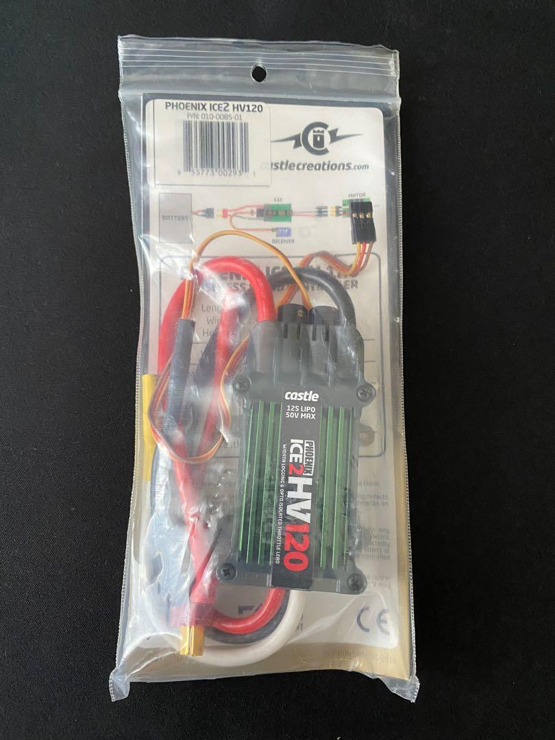 RC Plane Battery Phoenix ICE HV120 50V 120A 12S LIPO brushless speed