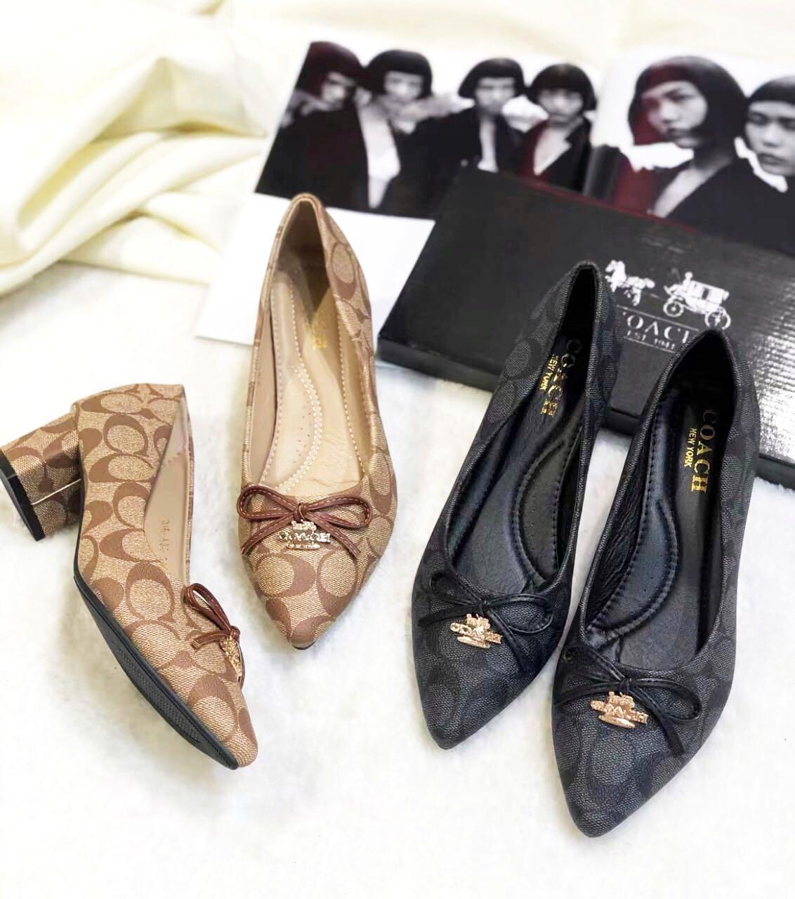Coach heels clearance