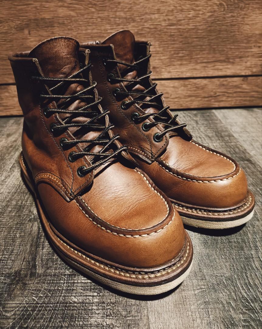 Red wing shoes 1907 classic moc toe copper rough & tough on sale