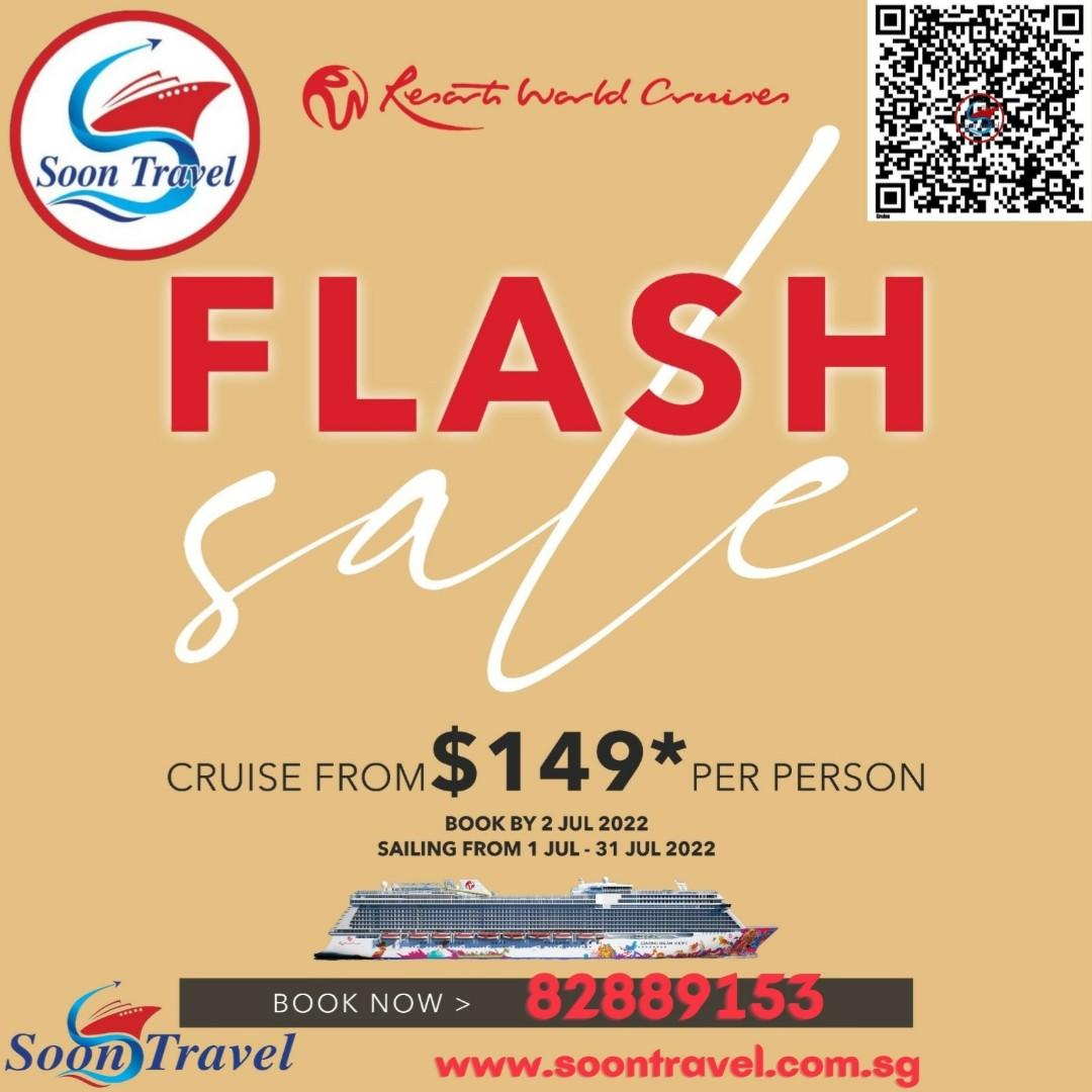 Resort World Cruise July Promotion, Tickets & Vouchers, Local