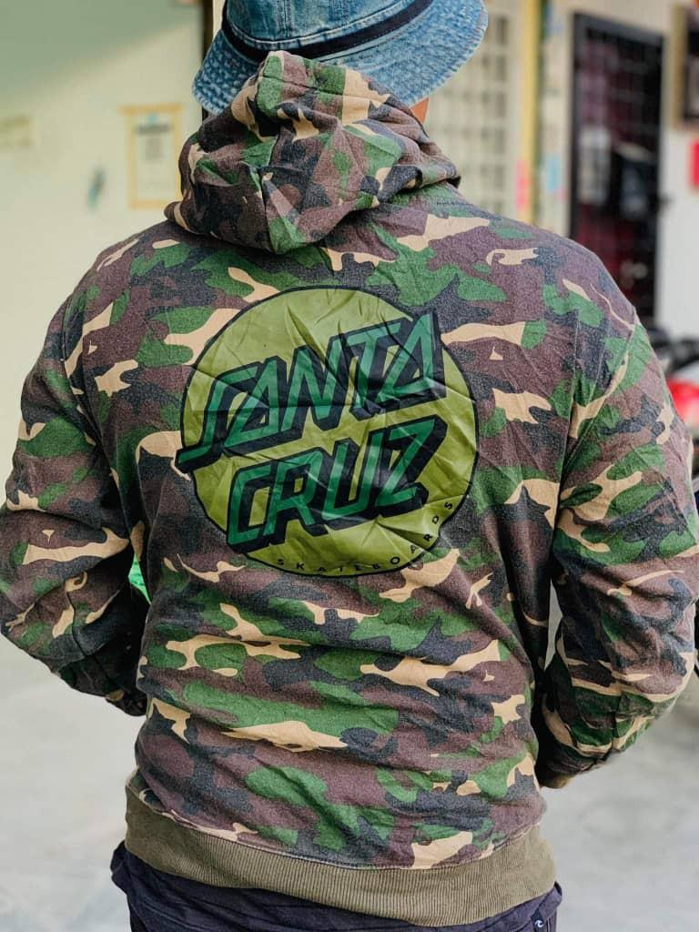 Santa cruz 2025 camo hoodie