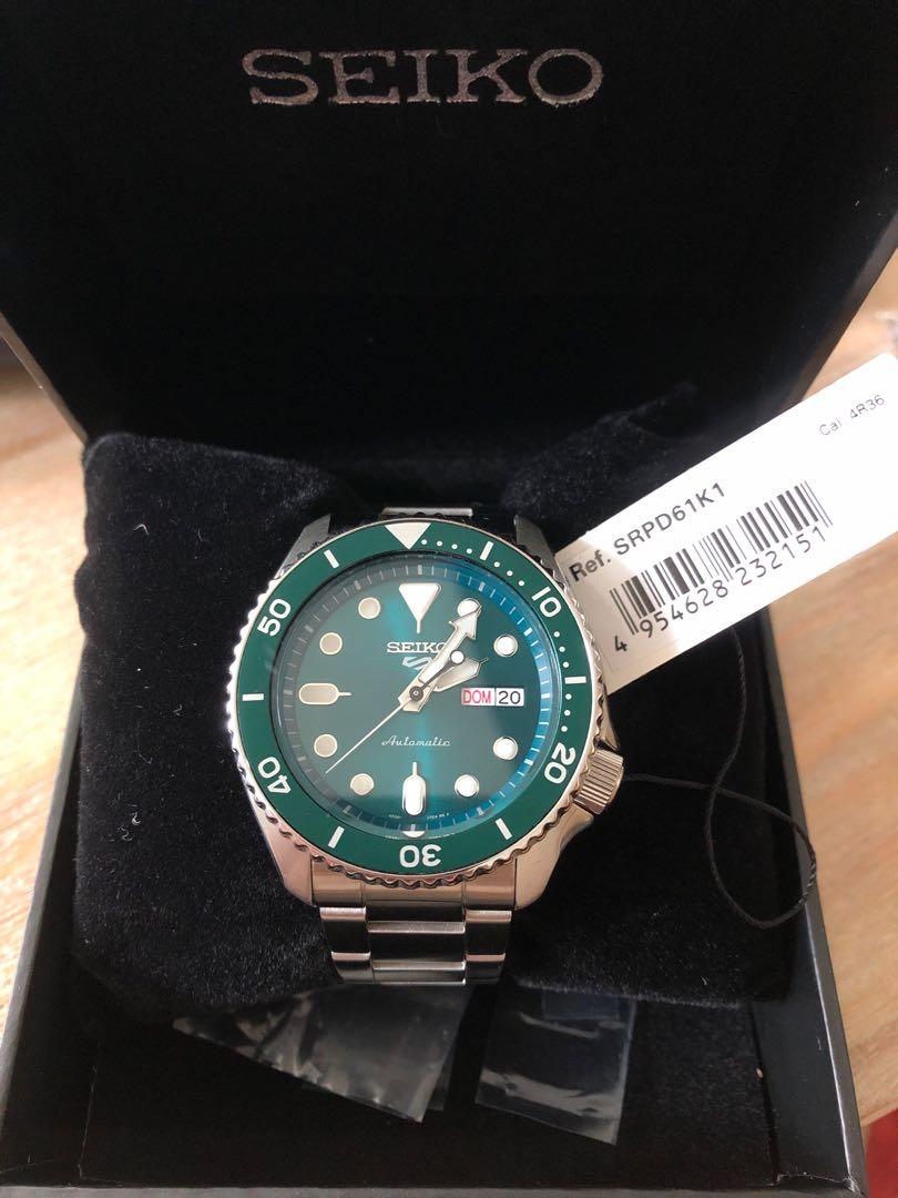 price fixed Seiko 5 SRPD61K1 Watch brand new warrenty Men s