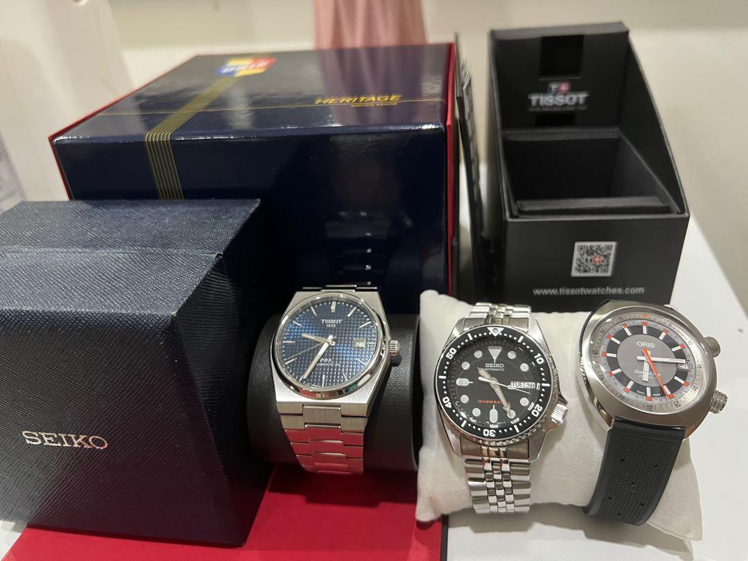 Seiko skx oris chronoris tissot prx