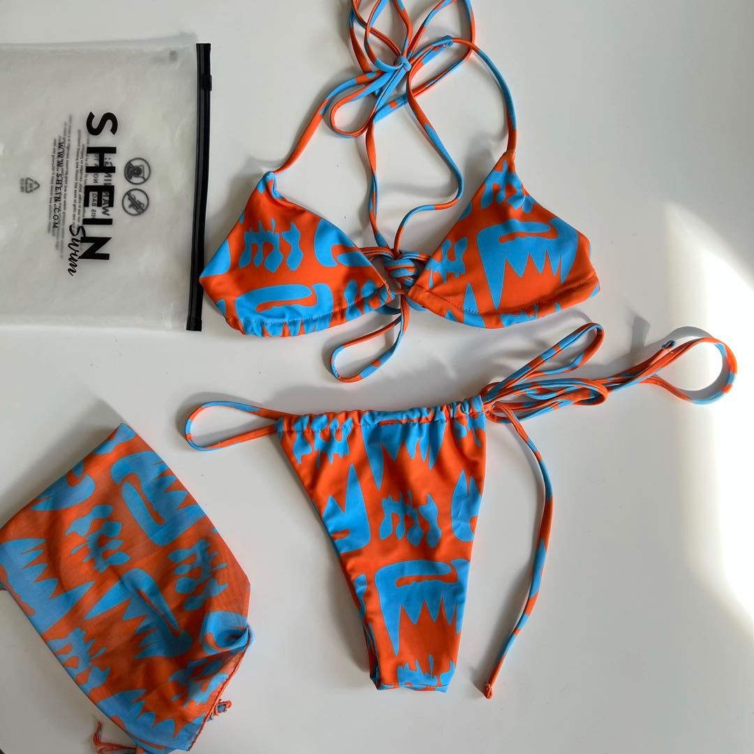 Shein Bikini Set, Women's Fashion, Swimwear, Bikinis & Swimsuits on