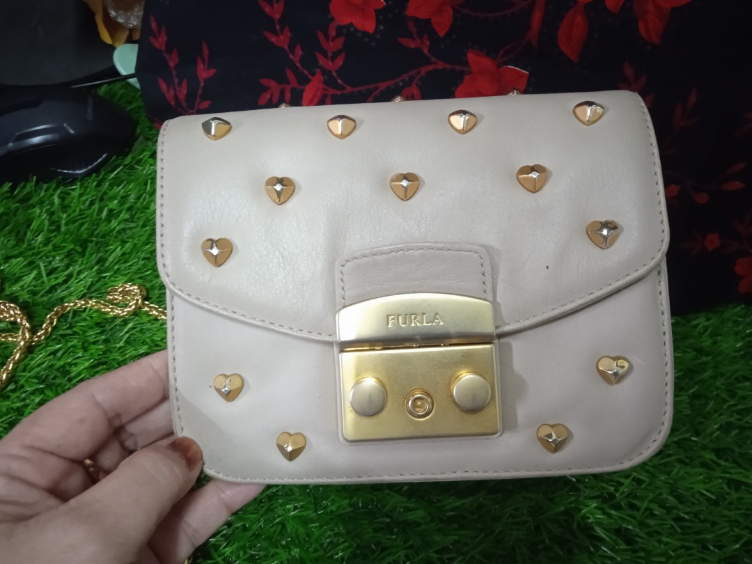Sling beg Furla leather item bundle Luxury Bags Wallets on
