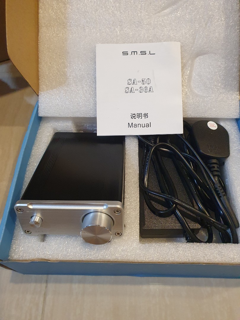 SMSL Amplifier SA50, Audio, Soundbars, Speakers & Amplifiers on Carousell