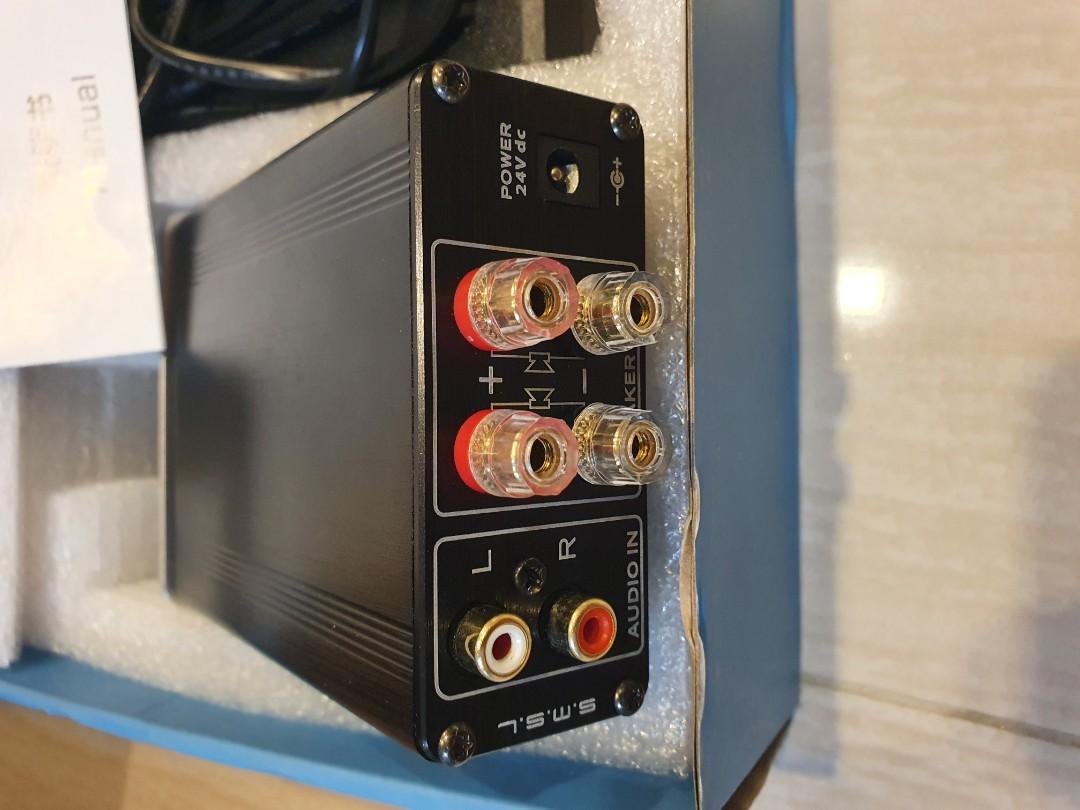 SMSL Amplifier SA50, Audio, Soundbars, Speakers & Amplifiers on Carousell