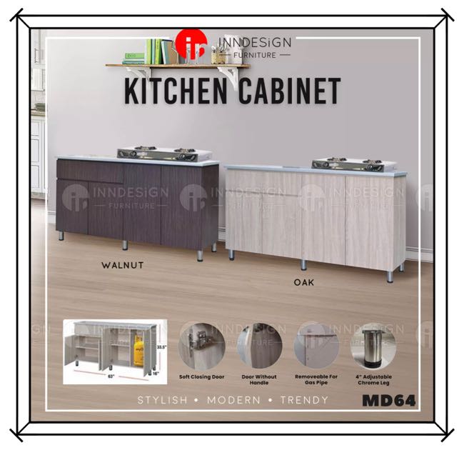 Solid Plywood Kitchen With Ceramic Tiles Top, Furniture & Home