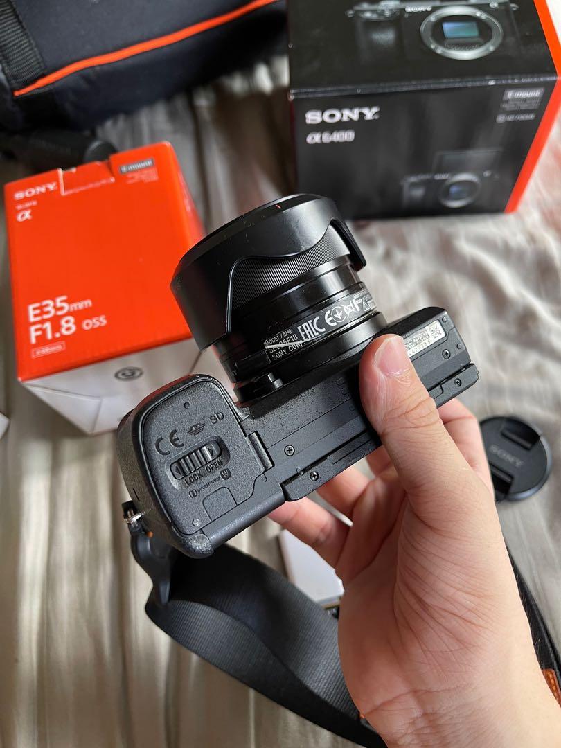 KIT CÂMERA SONY ALPHA A6400 + LENTE SONY E 35MM F1.8 OSS (DIÁRIA) - Locadora Fotográfica