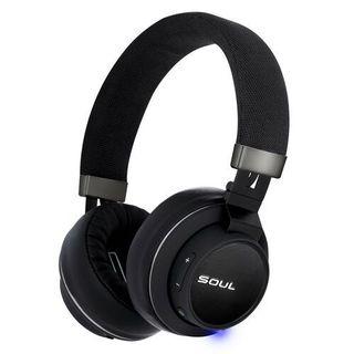 SOUL Impact OE Bluetooth Wireless Over-Ear Headphones (Black)