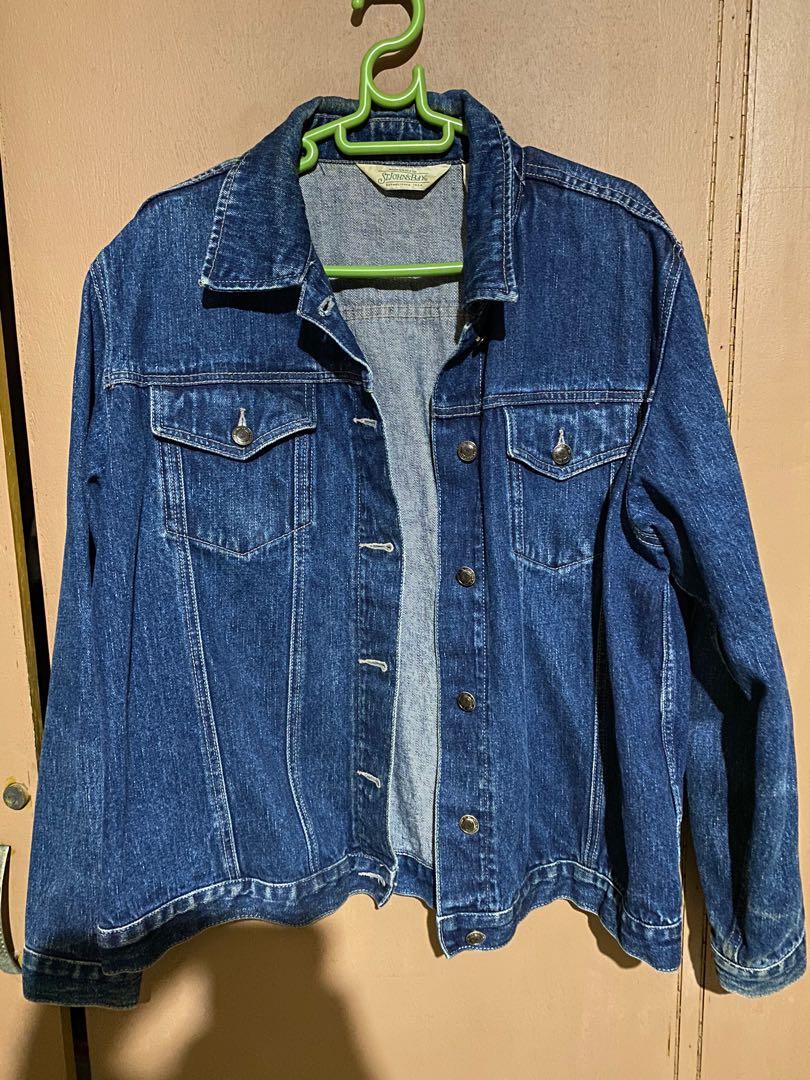 St john's bay denim jacket sales