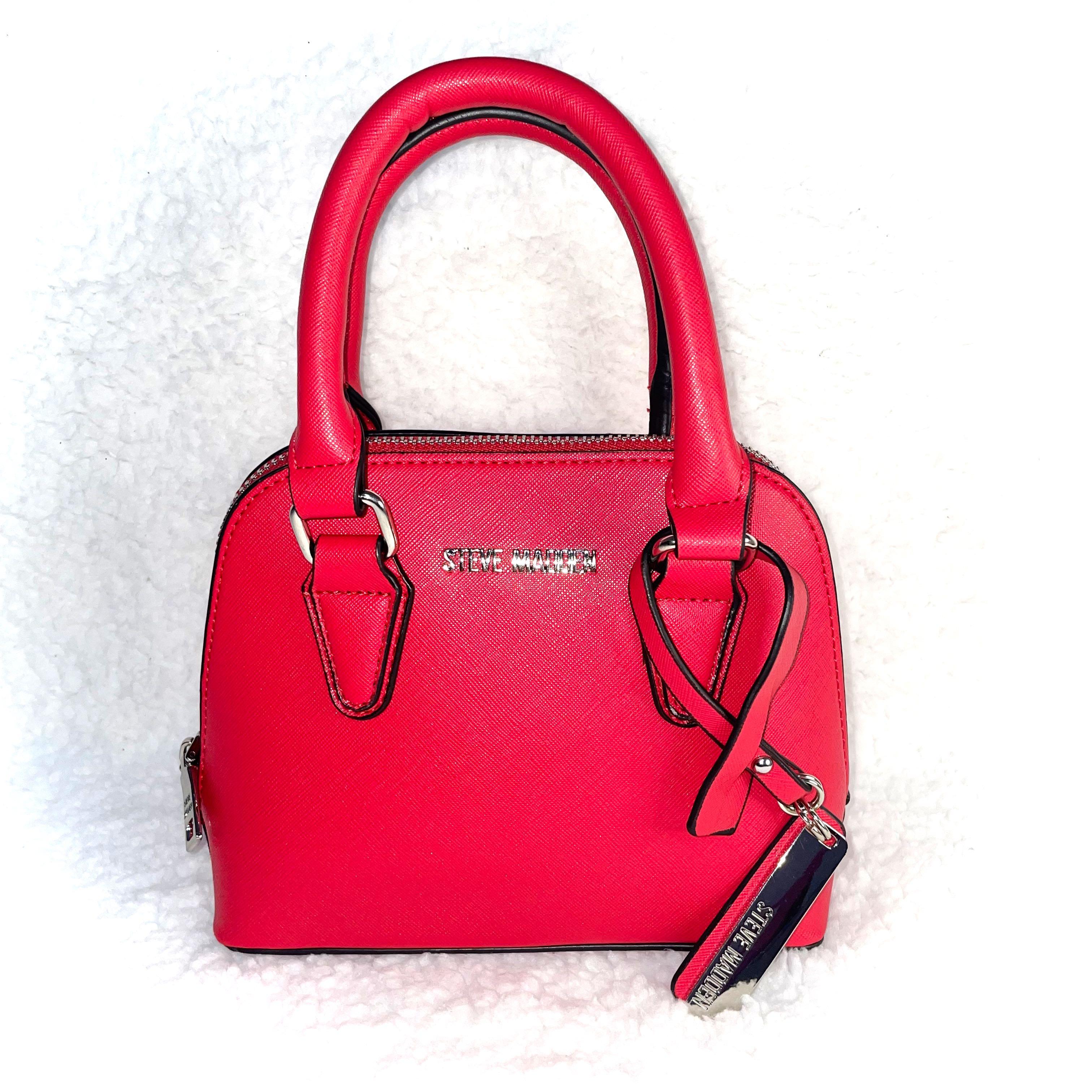 STEVE MADDEN BFAITH RED NWT Authentic