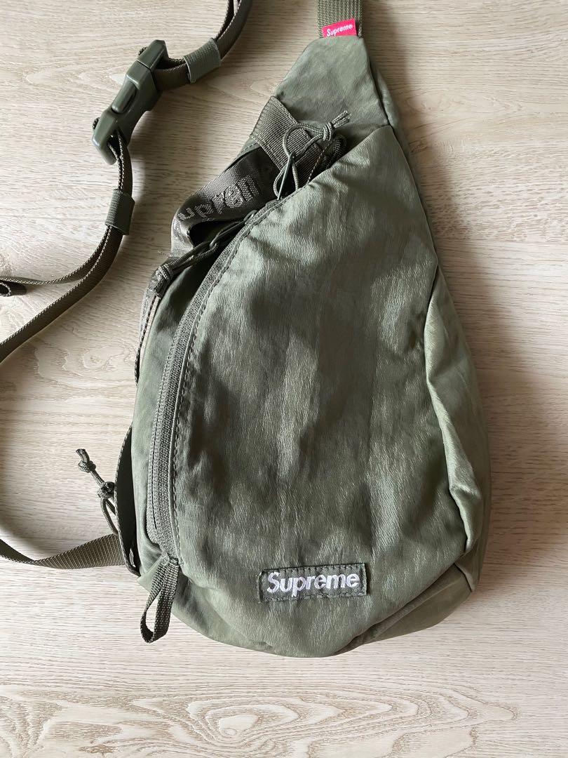 SUPREME WAIST BAG OLIVE BRAND NEW SS23, Men's Fashion, Bags, Sling Bags on  Carousell