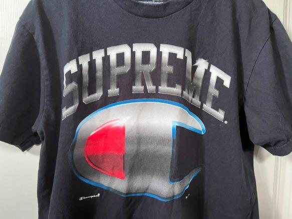 Champion x supreme shop shirt