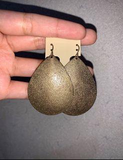 Teardrop Gold Earrings