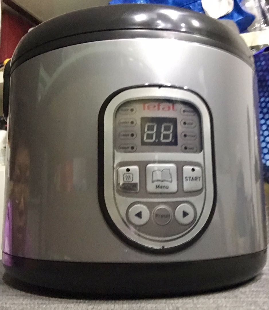 TEFAL 1.8L 8 in 1 Rice n MultiCooker, TV & Home Appliances, Kitchen