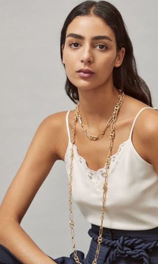 TORY BURCH Gemini Link Chain Necklace